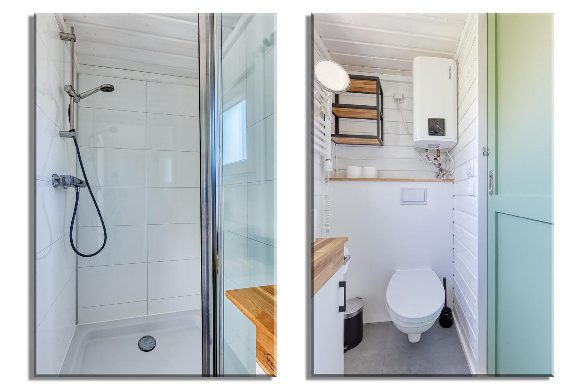 Villa Gezellige Tiny House met zwembad Zeewolde Exterior foto